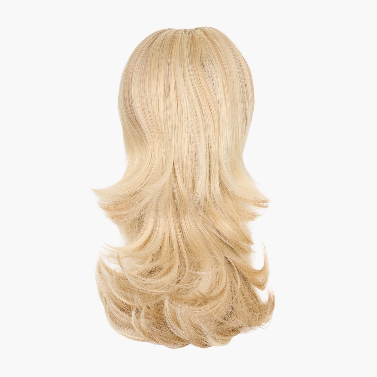 Stranded Medium Flicky Clip-on Ponytail in Sweetheart (#16/613)