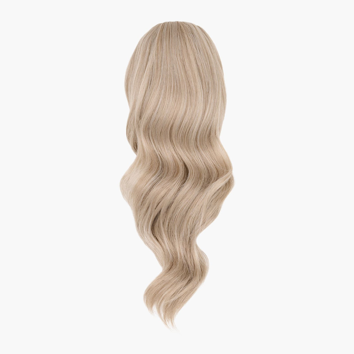 Stranded Medium Wand Wave Clip-in Ponytail in Ash Moon (#112)