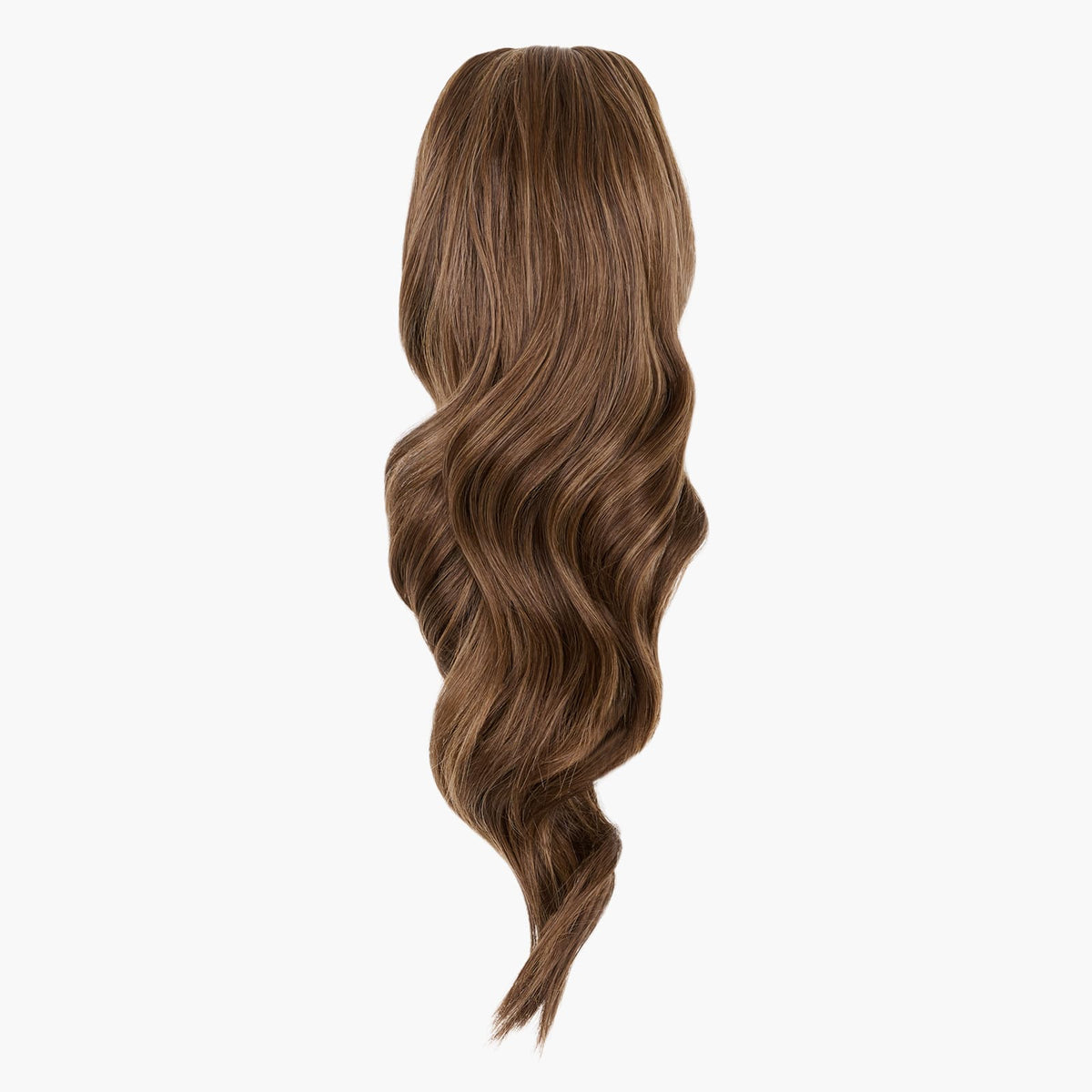 Stranded Medium Wand Wave Clip-in Ponytail in Baby Bronde (#8/10)