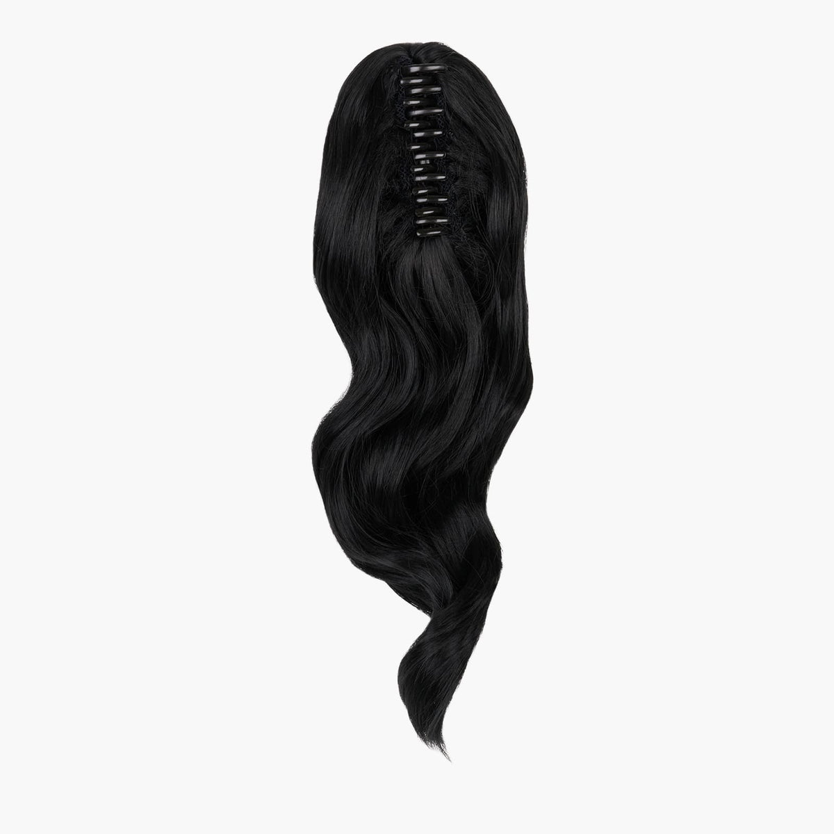 Black Magic Stranded Medium Wand Wave Clip-in Ponytail