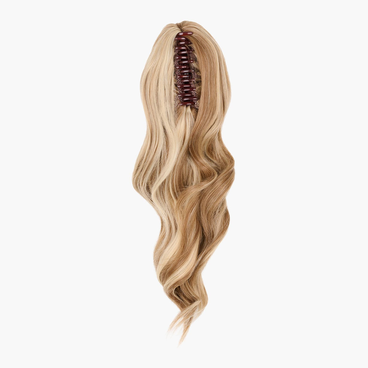 Camelia Stranded Medium Wand Wave Clip-in Ponytail