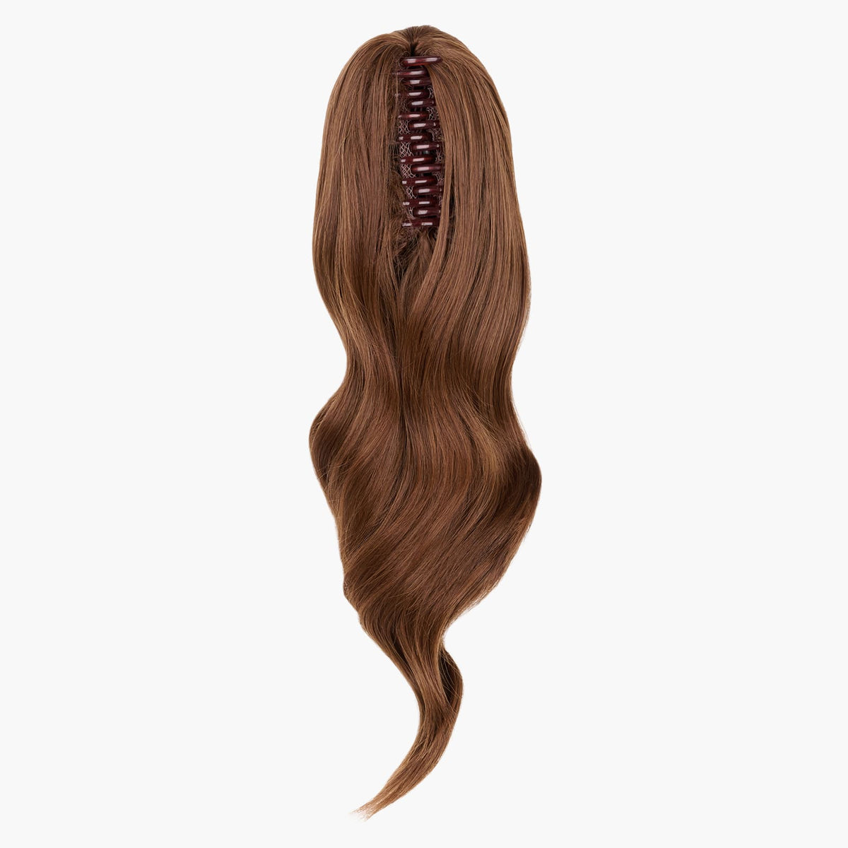 Caramel Cosmos Stranded Medium Wand Wave Clip-in Ponytail