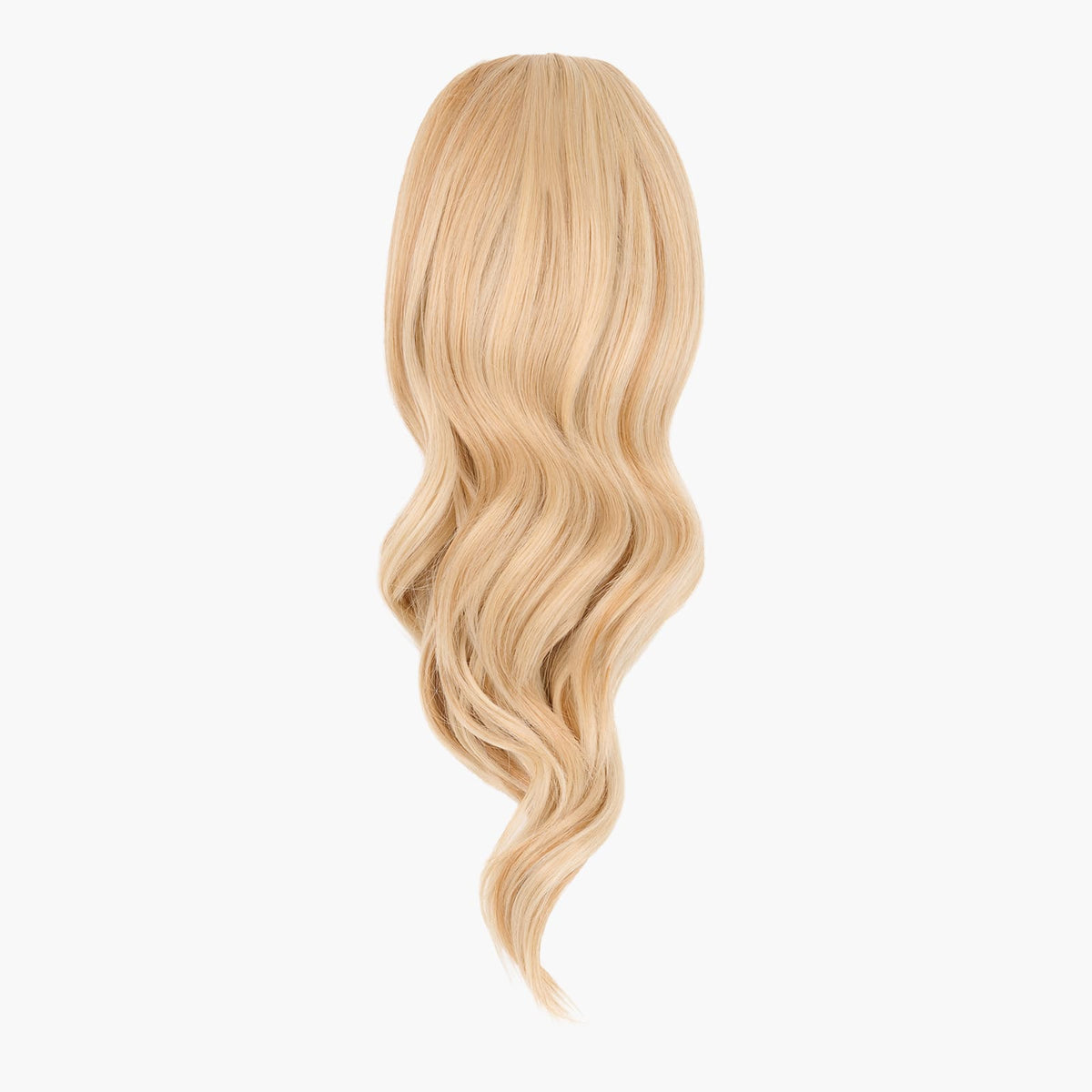 Stranded Medium Wand Wave Clip-in Ponytail in Daffodil Dreams (#27/613)