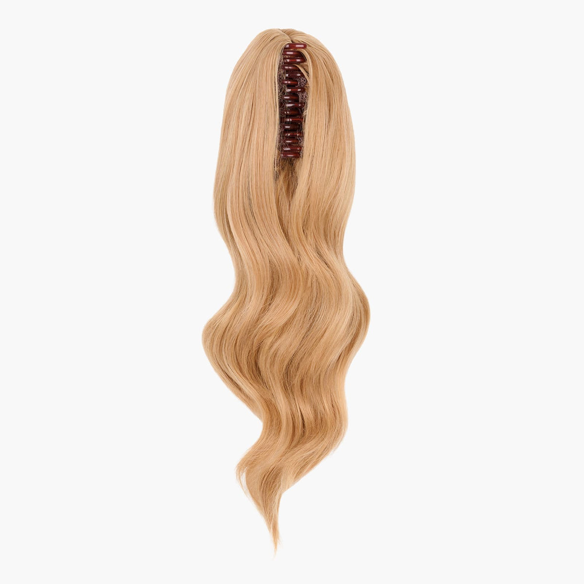Honeysuckle Stranded Medium Wand Wave Clip-in Ponytail