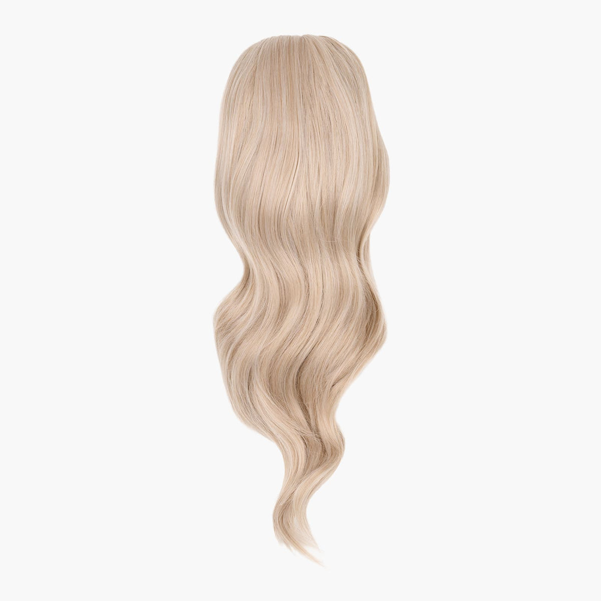 Stranded Medium Wand Wave Clip-in Ponytail in Pearl Moon (#111)