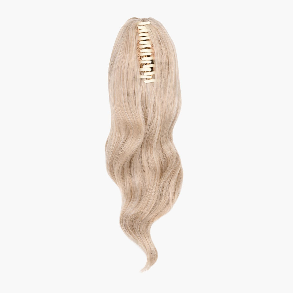 Pearl Moon Stranded Medium Wand Wave Clip-in Ponytail