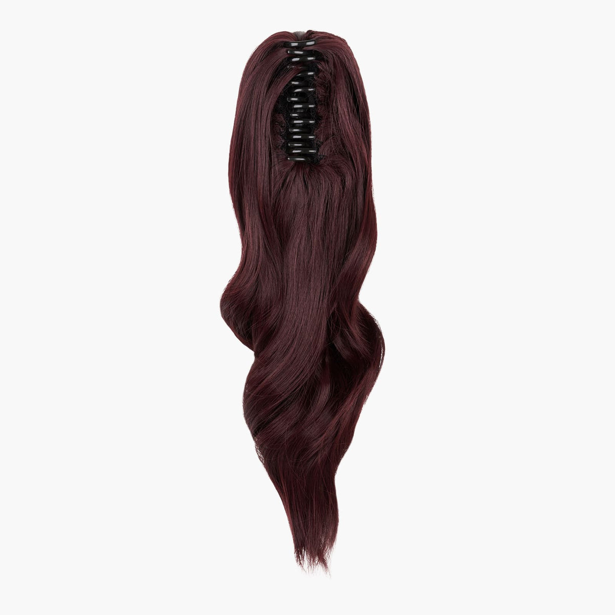 Plum Blossom Stranded Medium Wand Wave Clip-in Ponytail