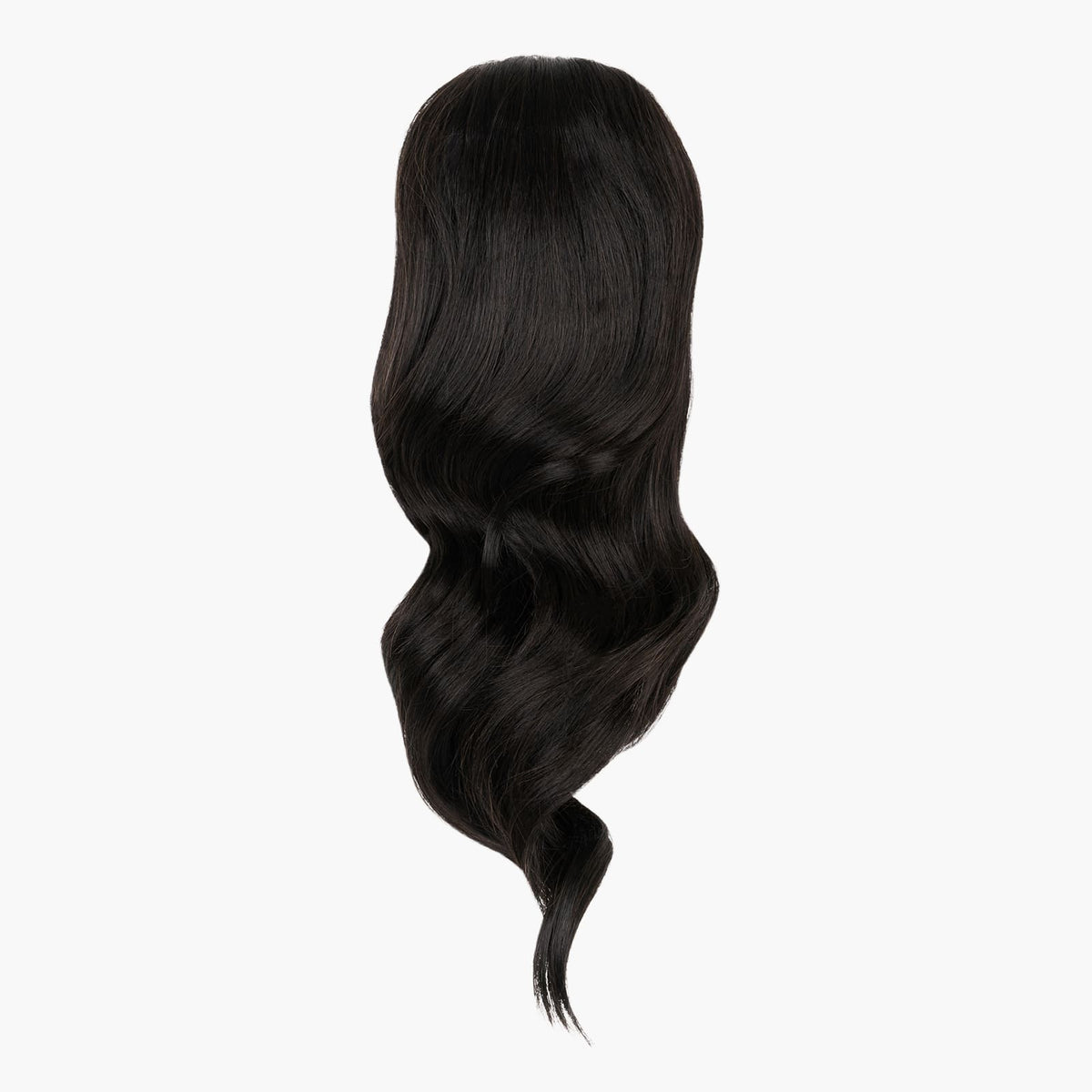 Stranded Medium Wand Wave Clip-in Ponytail in Queen Of The Night (#1B)