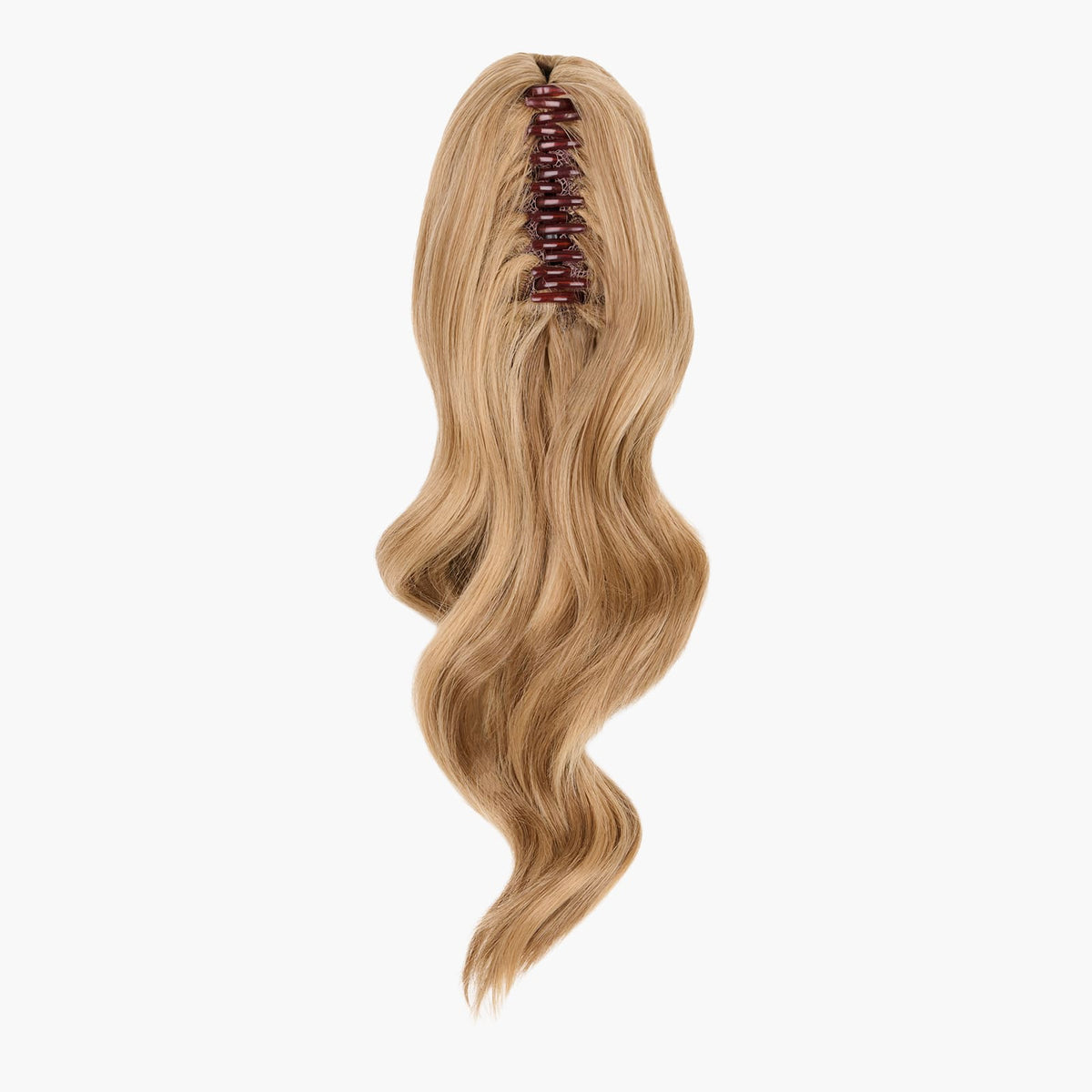 Vanilla Bomb Stranded Medium Wand Wave Clip-in Ponytail