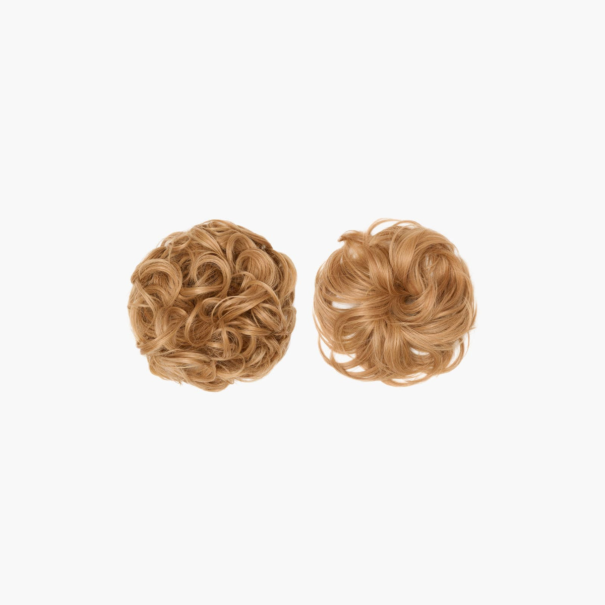 Stranded Bun Duo - Curly & Flicky Styles in Honeysuckle (#27)