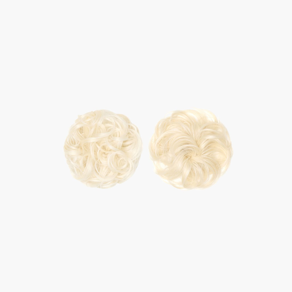 Stranded Bun Duo - Curly & Flicky Styles in Lily Of The Valley (#60)