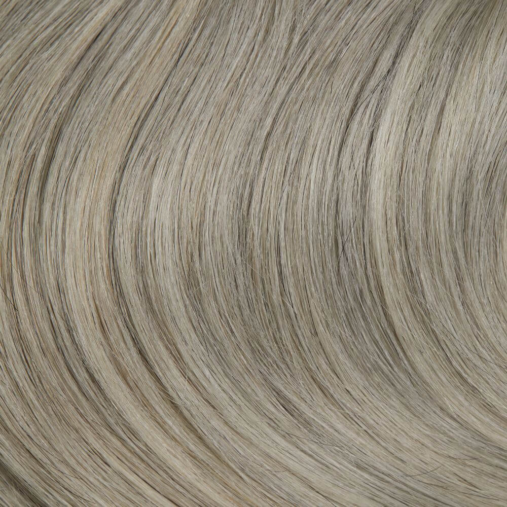 Stranded 12" Human Hair Hairline Fillers (30g) #52 Light Grey