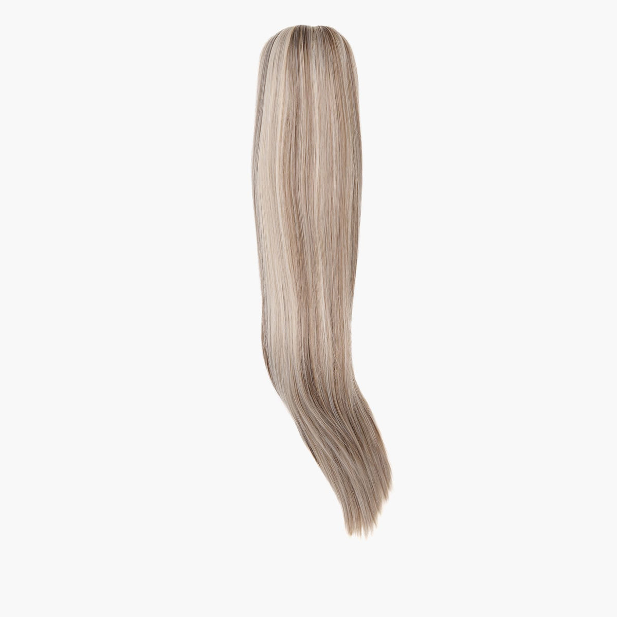 Stranded Long Straight Clip-in Ponytail in Ash Willow (#18/68)