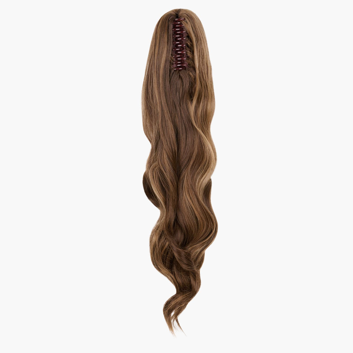 Baby Bronde Stranded Long Wand Wave Clip-in Ponytail