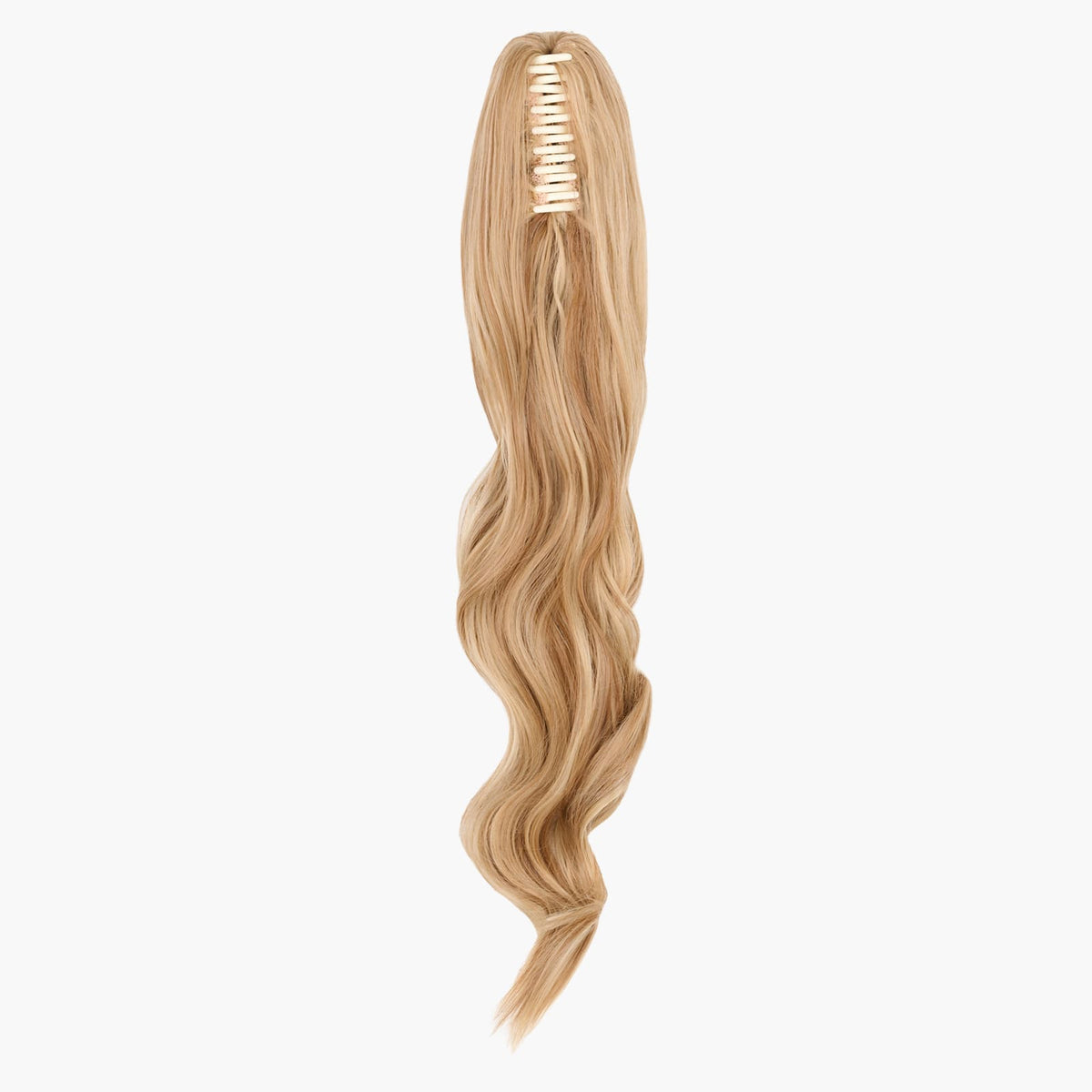 Ballerina Musk Stranded Long Wand Wave Clip-in Ponytail