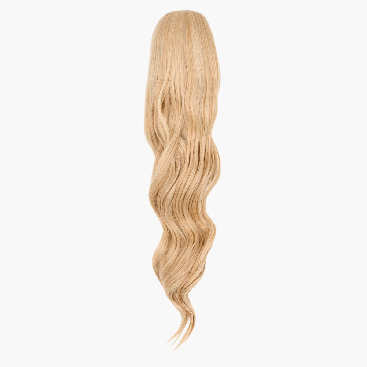 Stranded Long Wand Wave Clip-in Ponytail in Daffodil Dreams (#27/613)