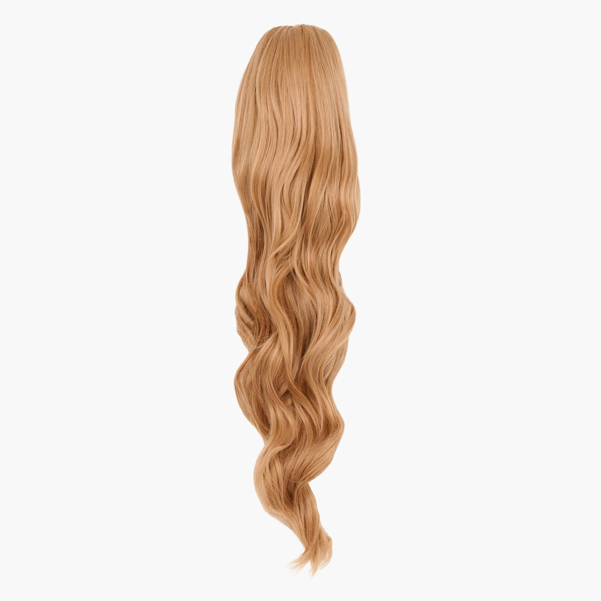 Stranded Long Wand Wave Clip-in Ponytail in Honeysuckle (#27)