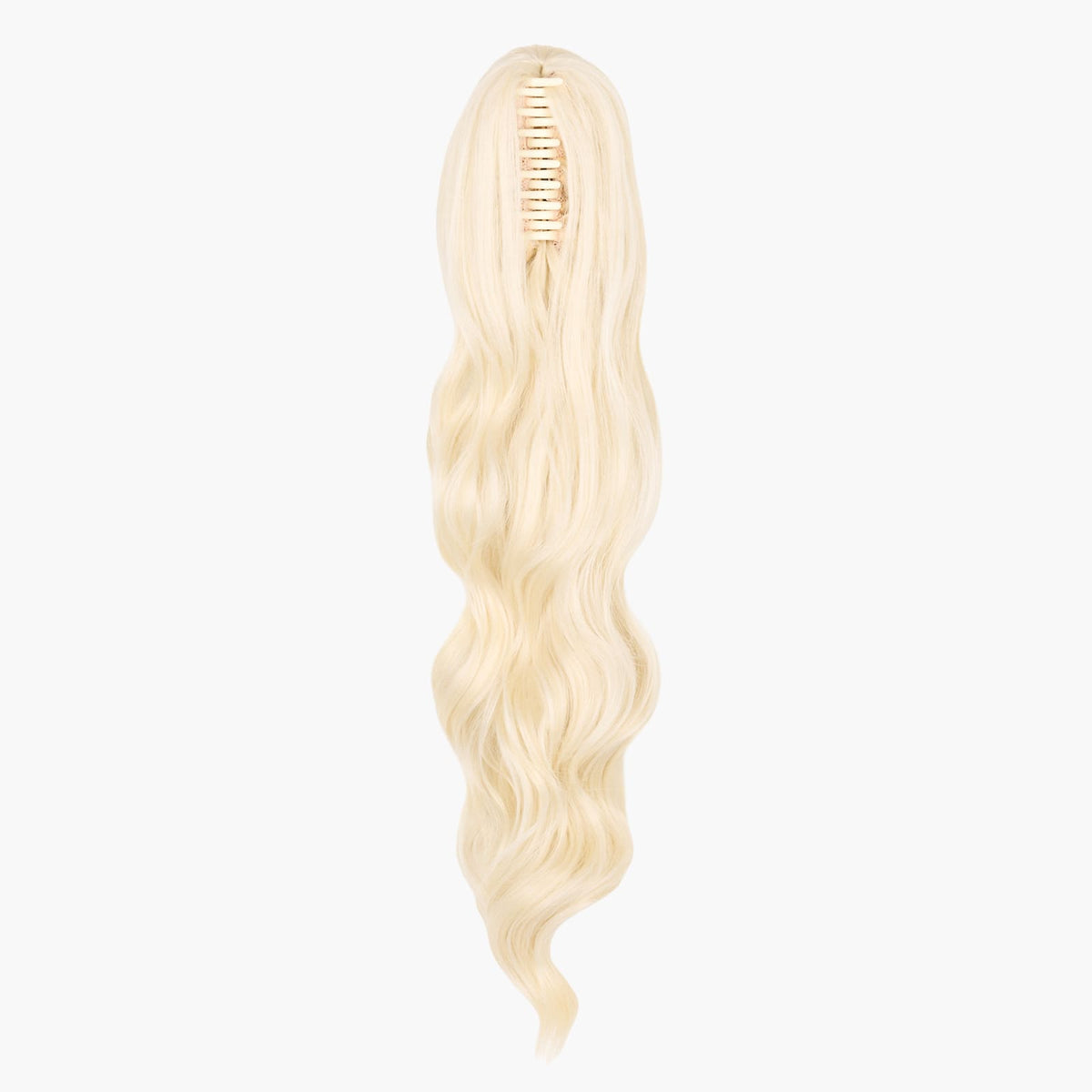 Lily of the Valley Stranded Long Wand Wave Clip-in Ponytail