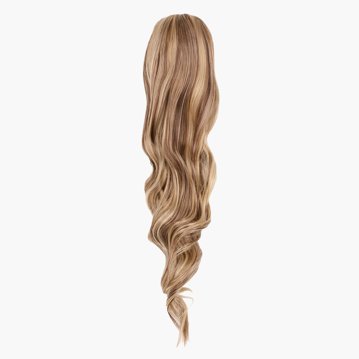 Stranded Long Wand Wave Clip-in Ponytail in Safari Sunset (#6/16/613)