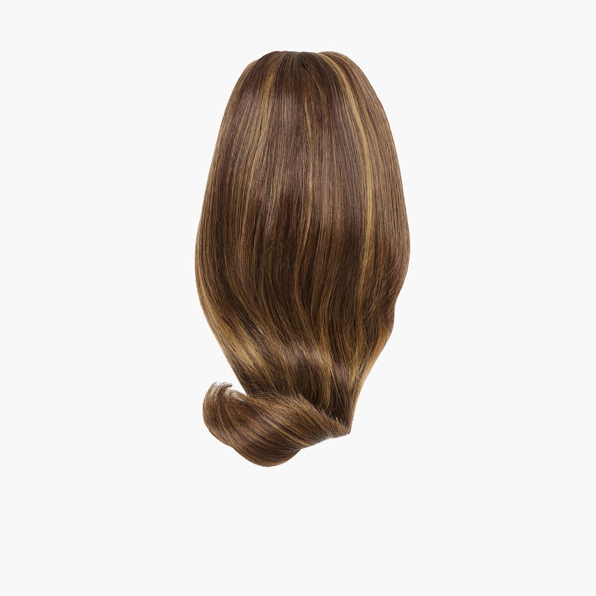 Stranded 12" Mini Blowout Ponytail in Coral Bells (#4/27)