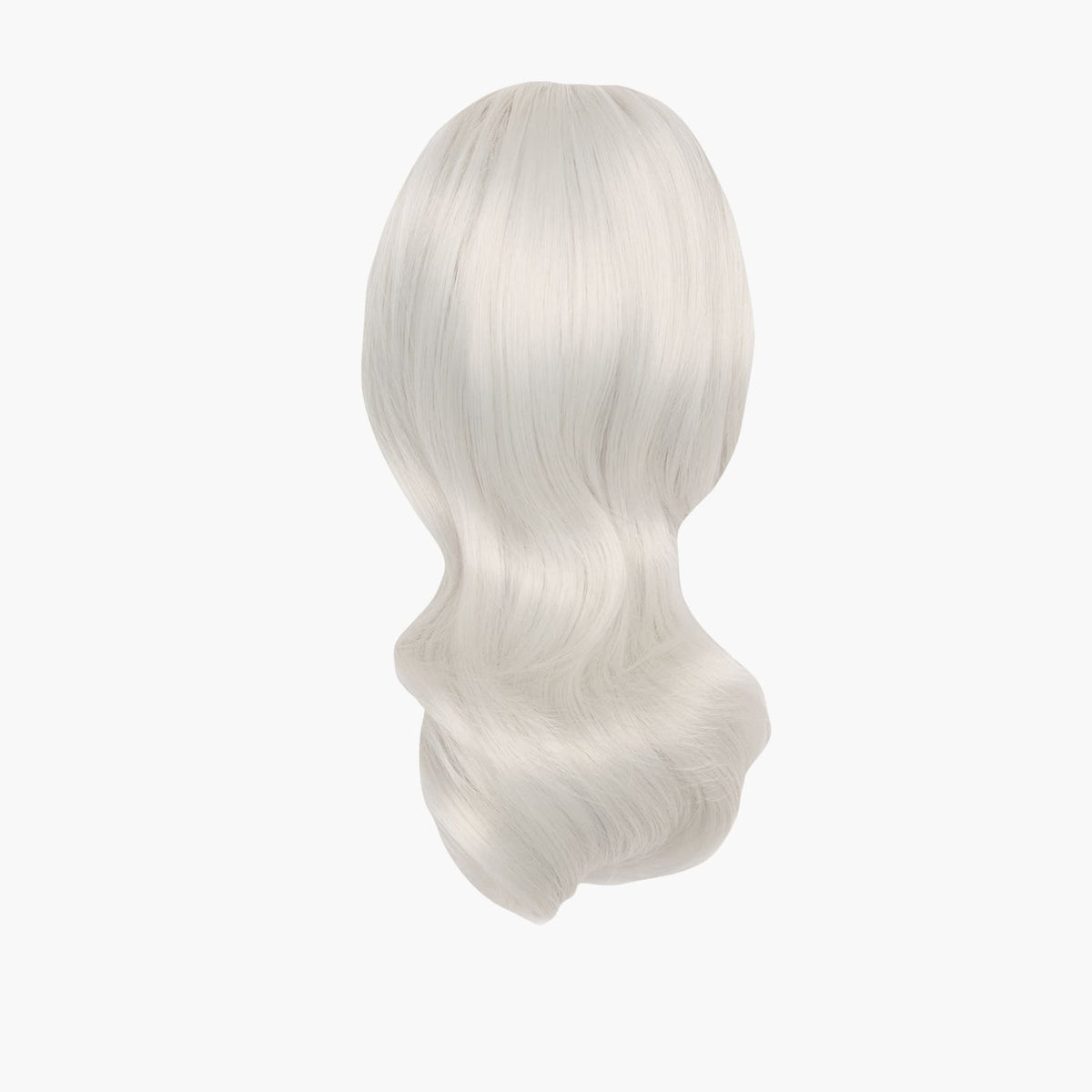 Stranded 12" Mini Blowout Ponytail in Snowdrop (#113)