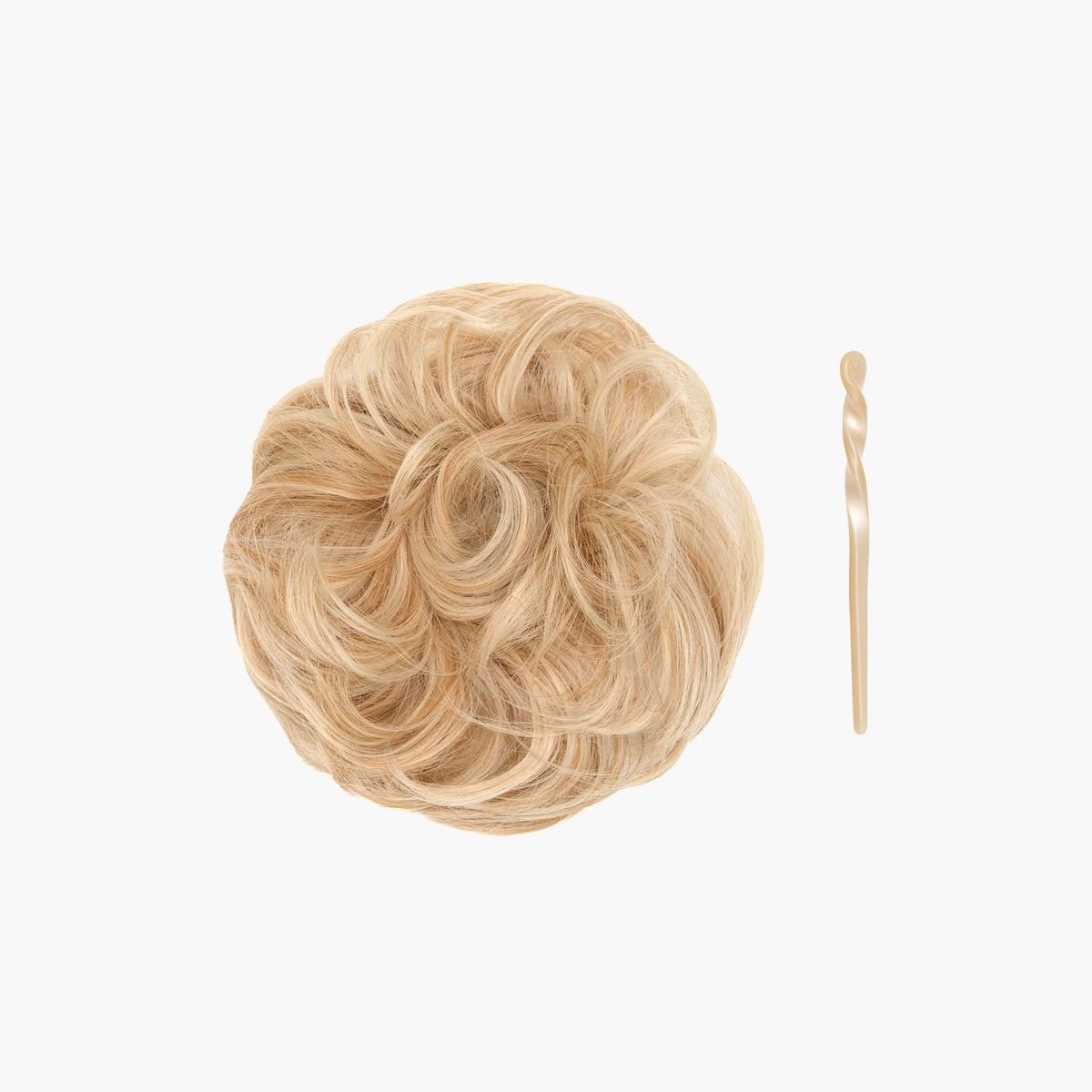 Stranded Mini Messy Bun in Daffodil Dreams (#27/613)