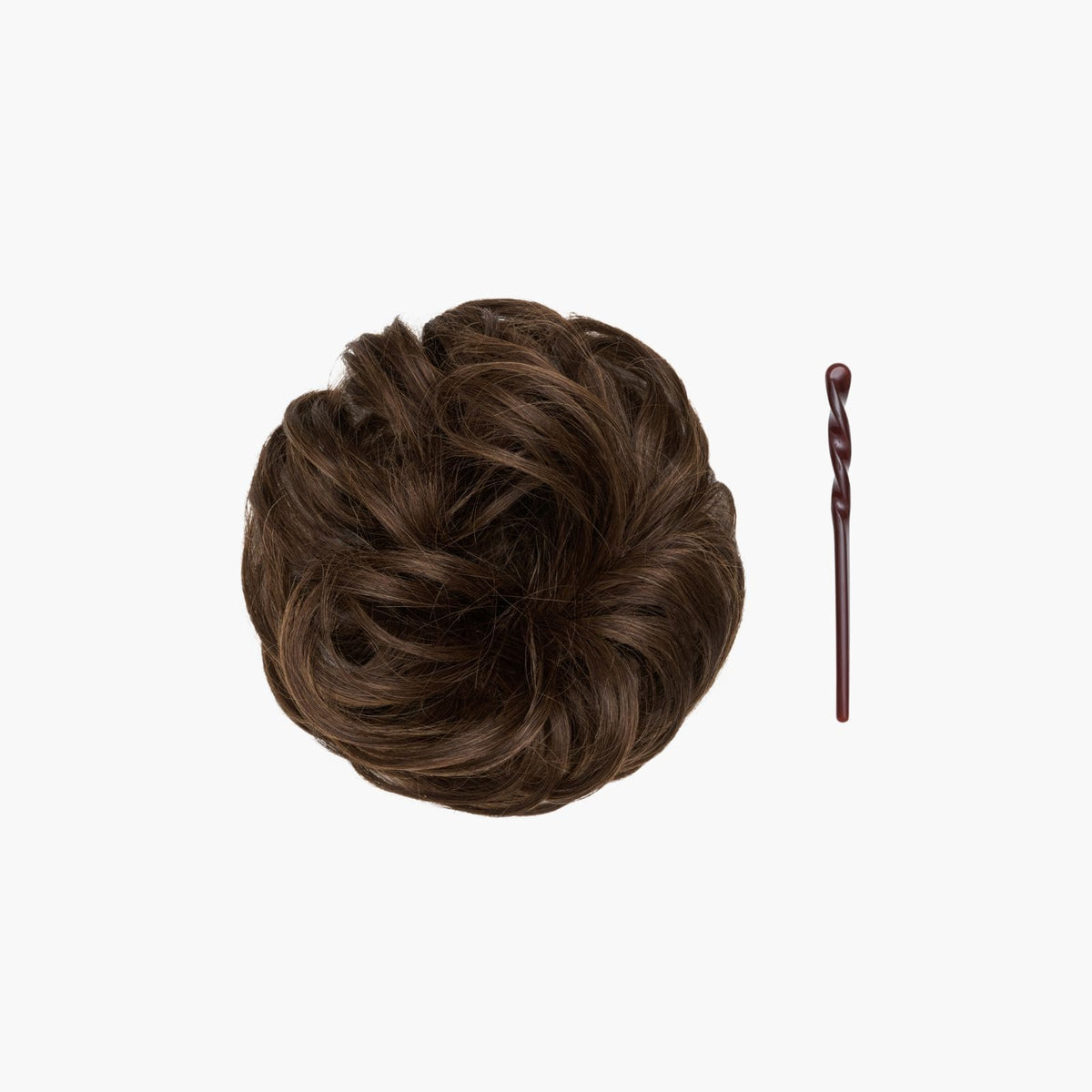 Stranded Mini Messy Bun in Hazel Princess (#8)