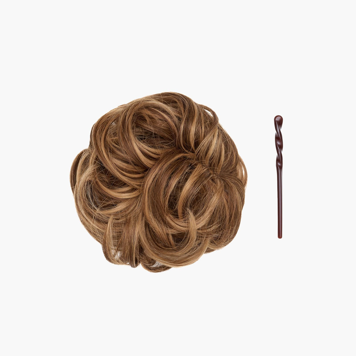 Stranded Mini Messy Bun in Honey Blush (#6/27)
