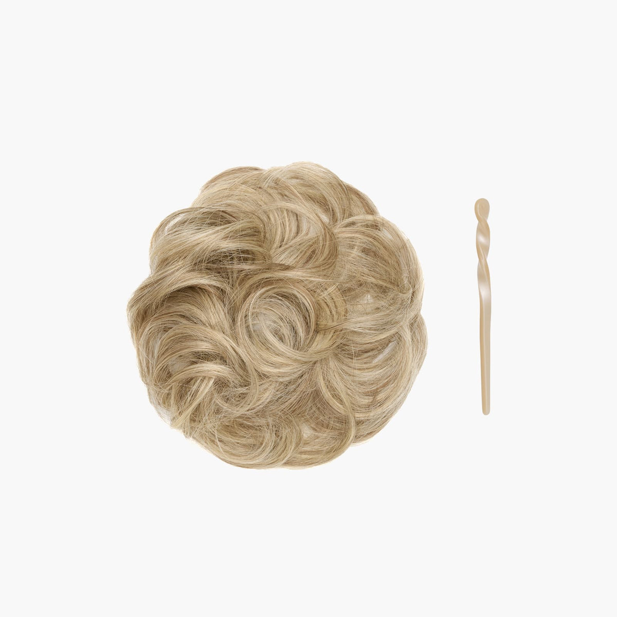 Stranded Mini Messy Bun in Iris (#18/22)