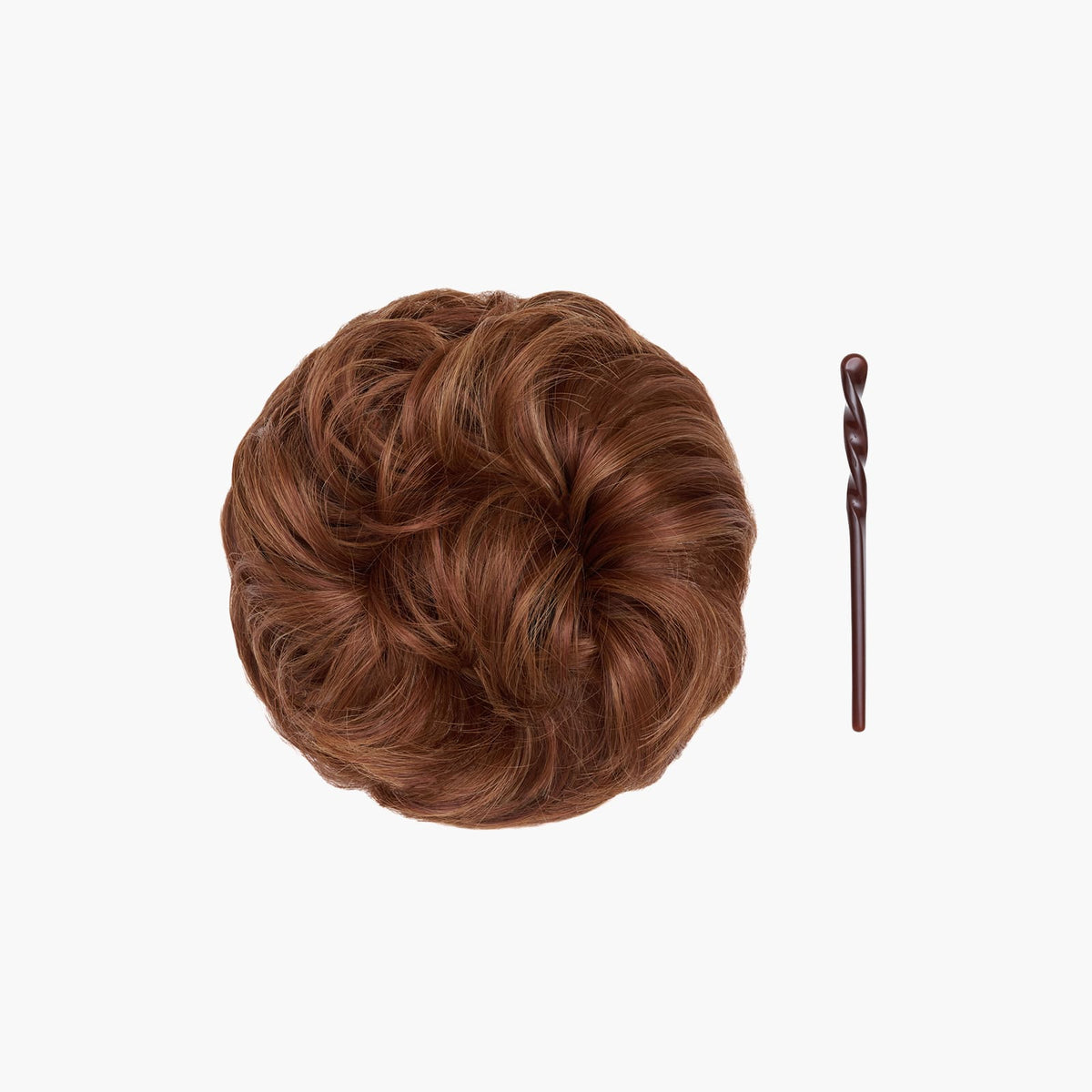 Stranded Mini Messy Bun in Sunrose (#33/30)