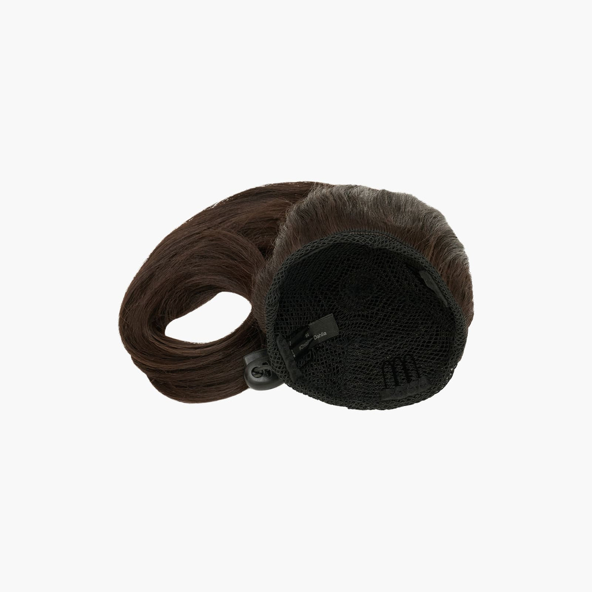 Chocolate Dahlia Stranded Clip-in Mum Bun