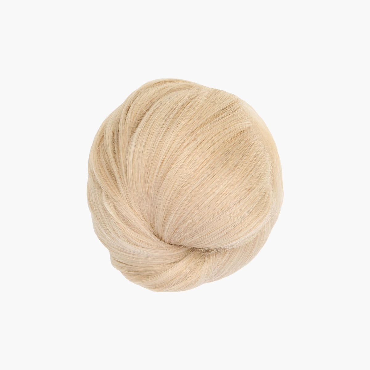 Stranded Clip-in Mum Bun in Polar Star (#1001)