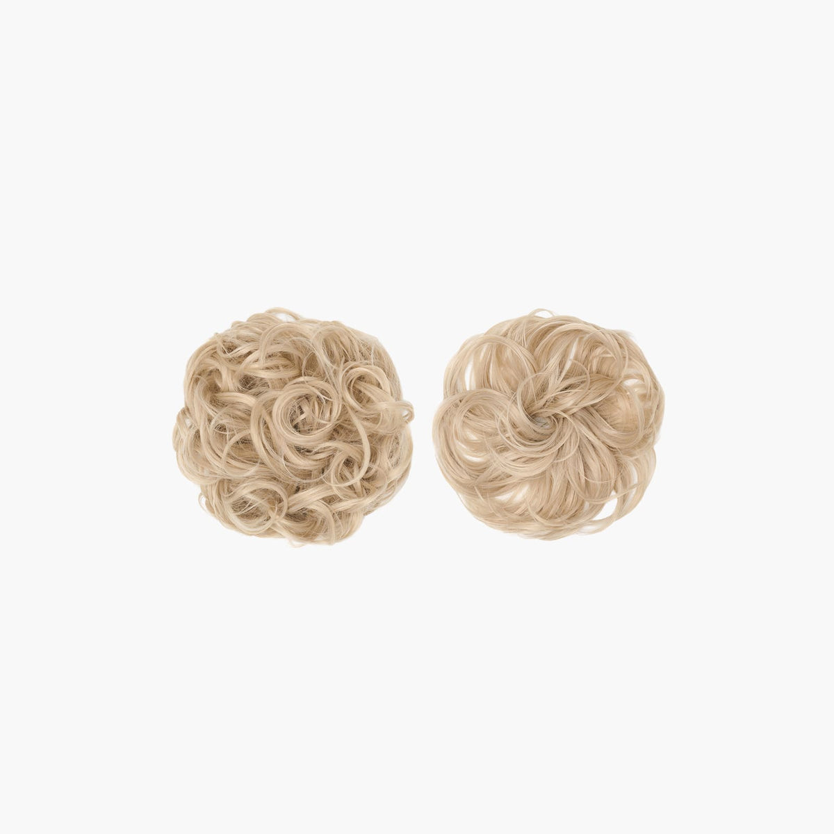 Stranded Bun Duo - Curly & Flicky Styles in New Love (#101)