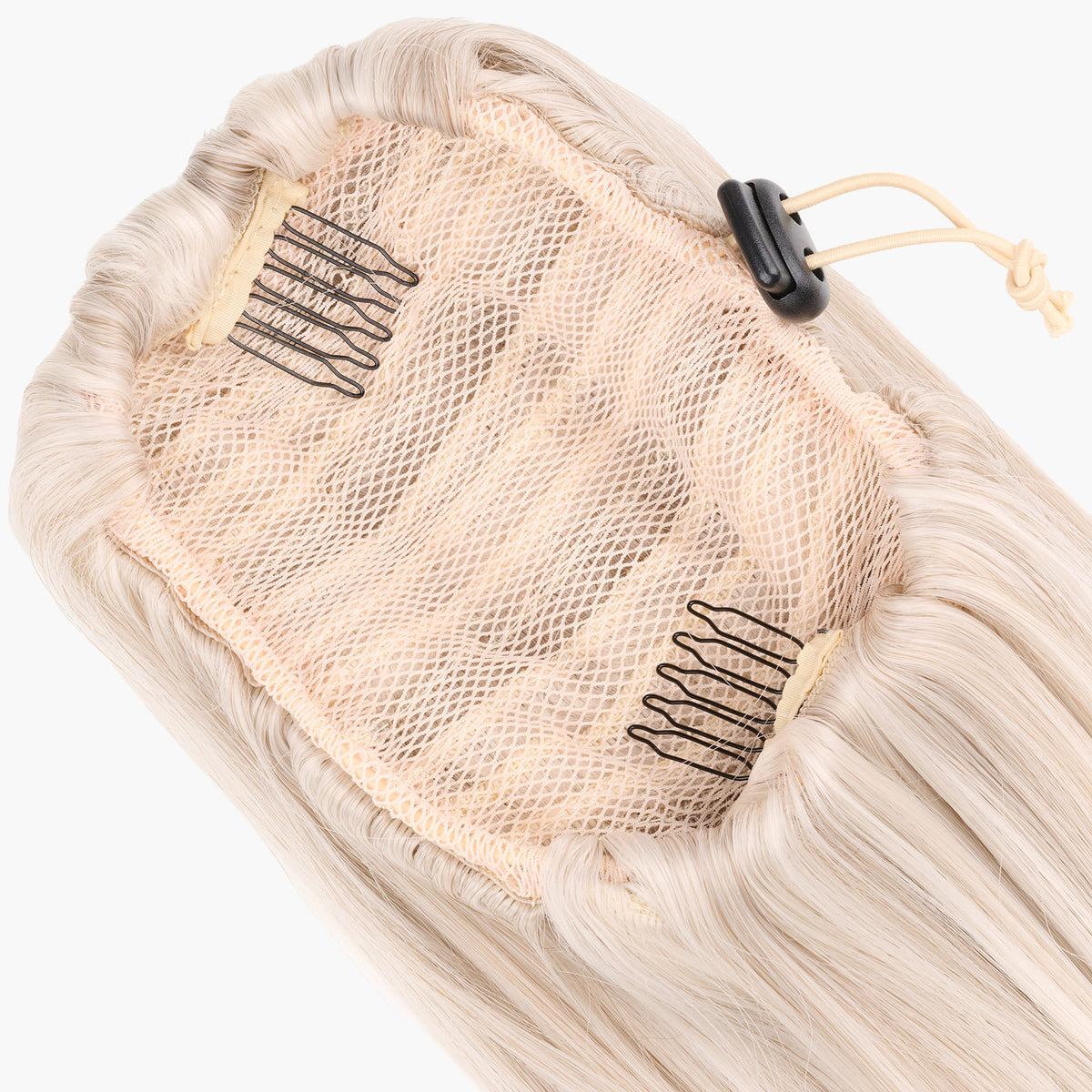 Luna Sky shade – Stranded Blowout Clip-in Ponytail