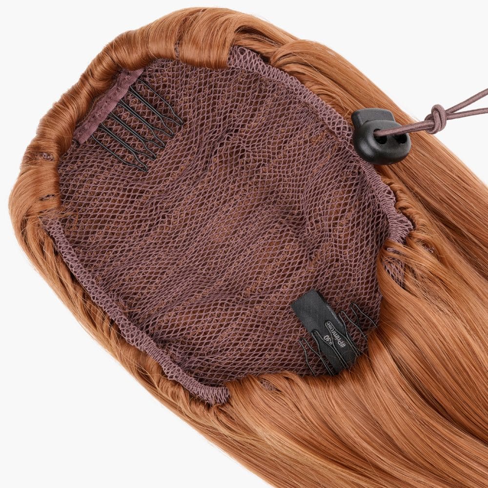 Primrose shade – Stranded Medium Wand Wave Clip-in Ponytail