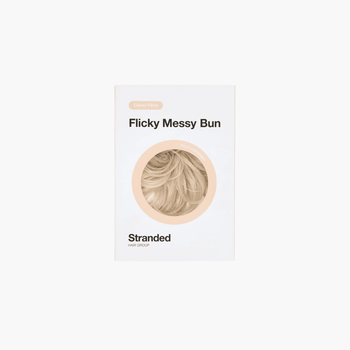 New Love Stranded Flicky Messy Scrunchie Bun