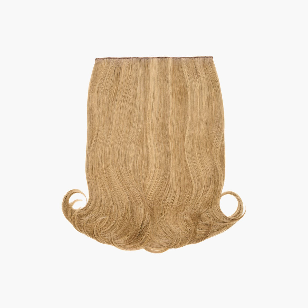 Stranded 16" One Piece Flicky Clip-in Hair Extension in Pansy (#10/12)