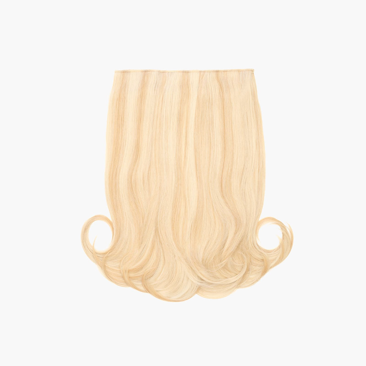 Stranded 16" One Piece Flicky Clip-in Hair Extension in Sweetheart (#16/613)
