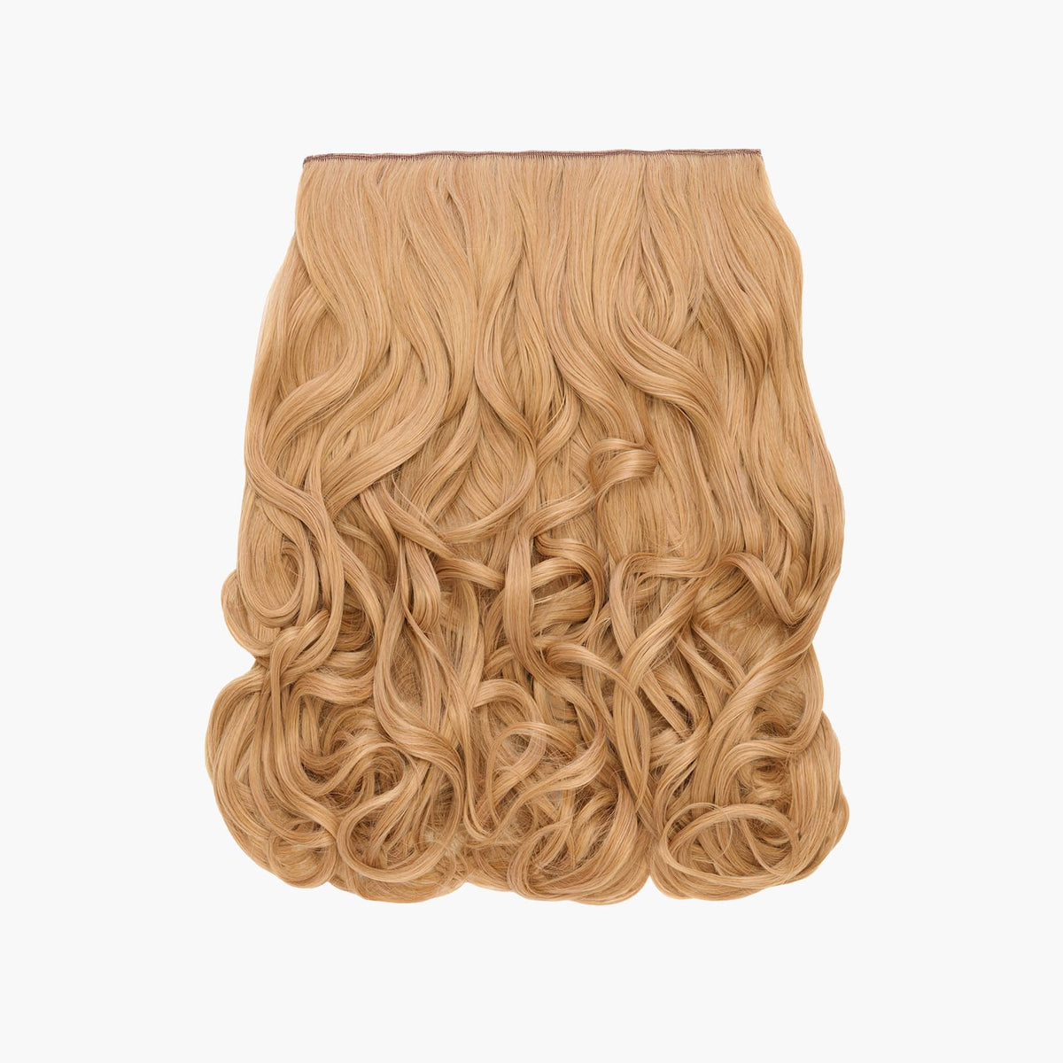 Stranded 16" One Piece Curly Clip-in Hair Extension in Honeysuckle (#27)