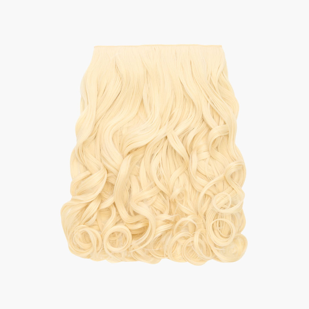 Stranded 20" One Piece Curly Clip-in Hair Extension in Daisy (#613)