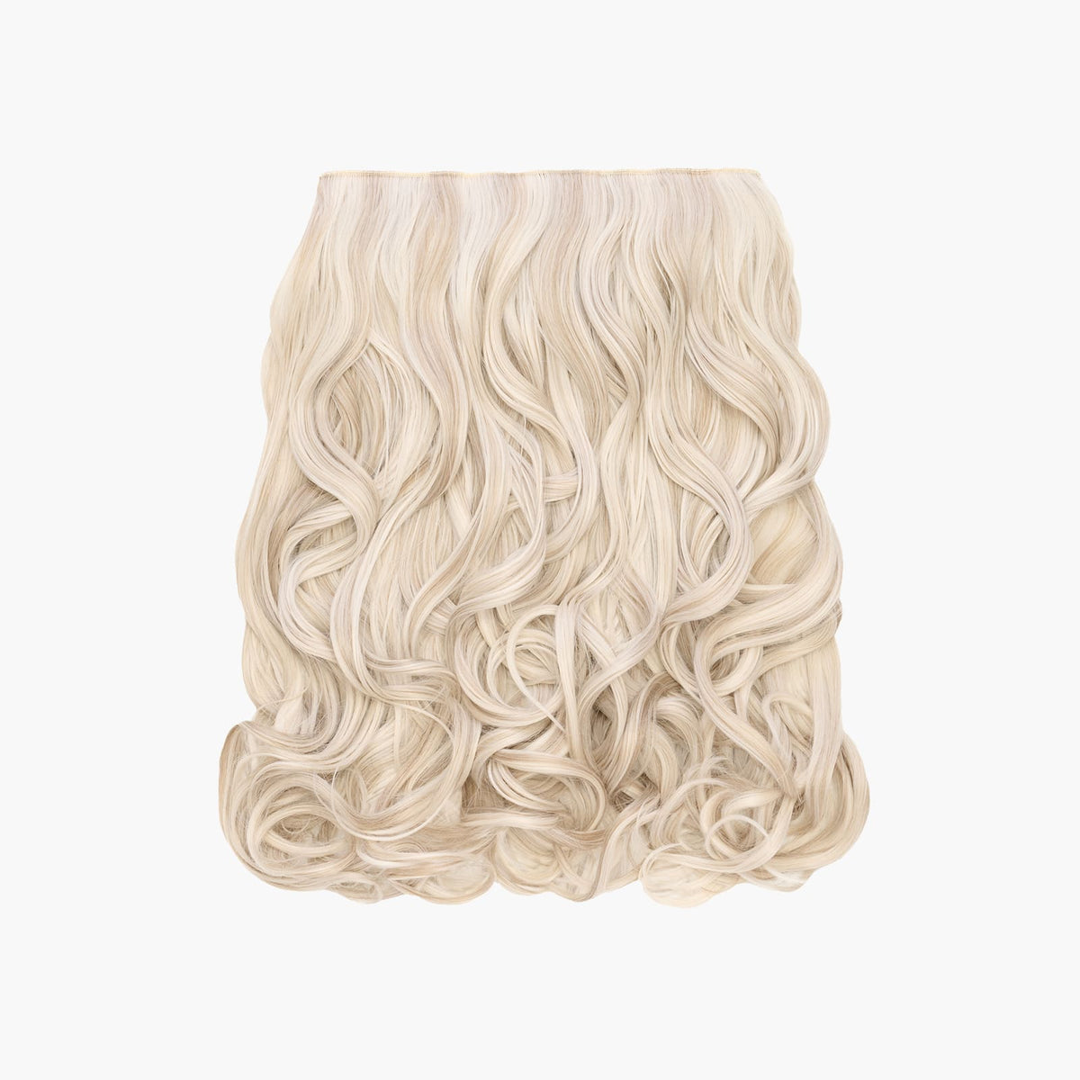 Stranded 20" One Piece Curly Clip-in Hair Extension in Luna Sky (#112/600)