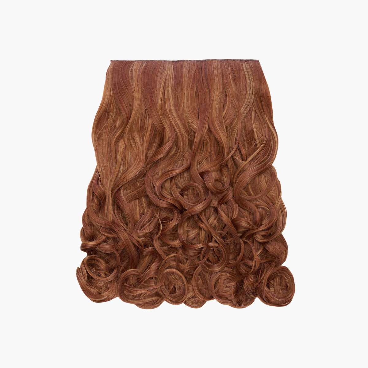 Stranded 20" One Piece Curly Clip-in Hair Extension in Sunrose (#33/30)