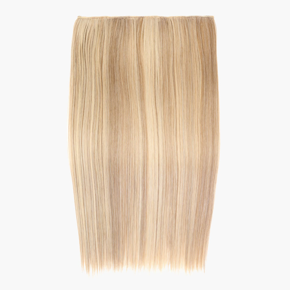 Stranded 20" One Piece Straight Clip-in Hair Extension in Iris (#18/22)