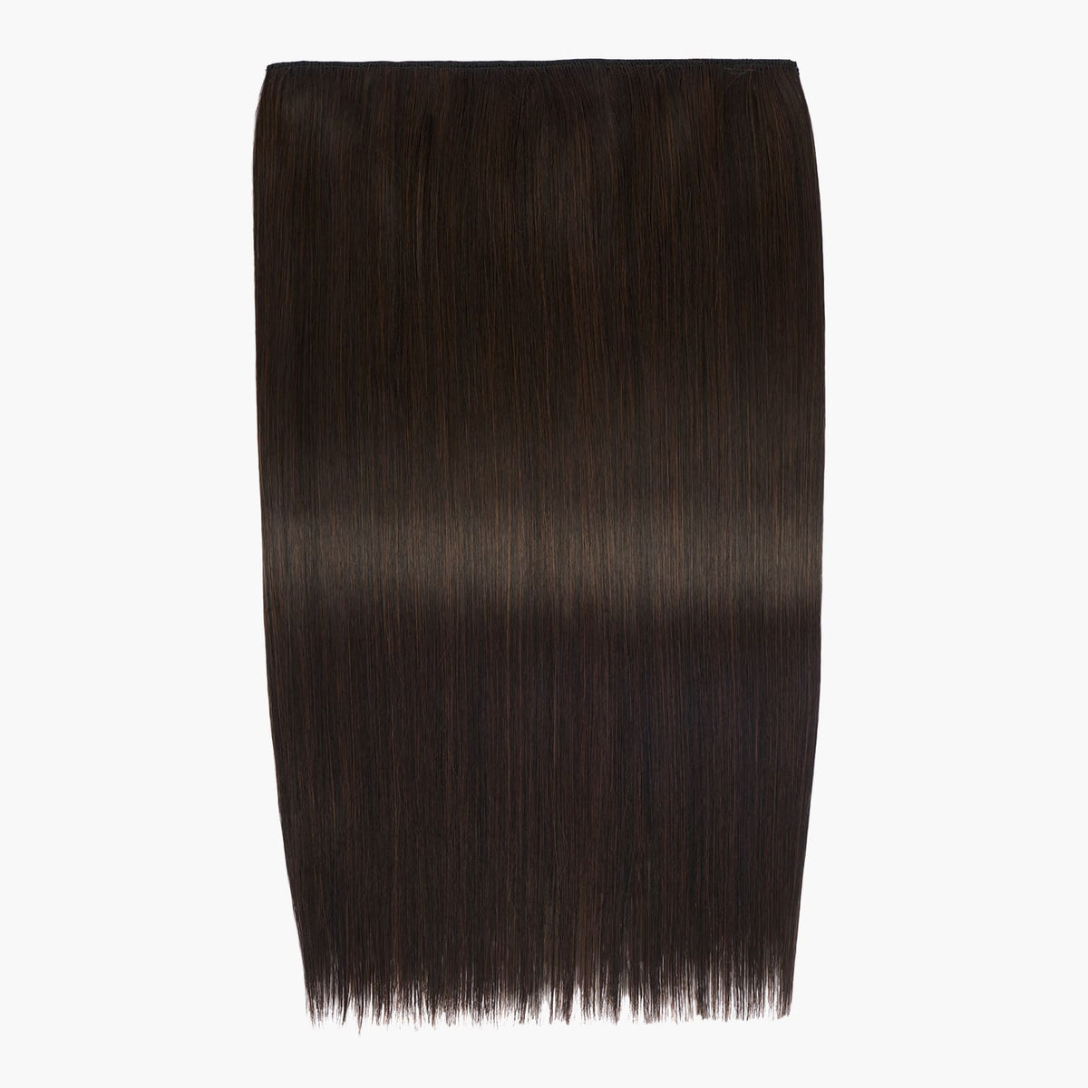 Stranded 20" One Piece Straight Clip-in Hair Extension in Nigella (#2)