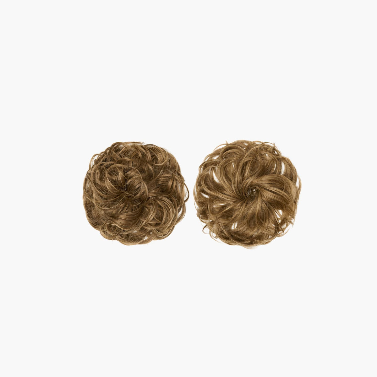 Stranded Bun Duo - Curly & Flicky Styles in Pansy (#10/12)