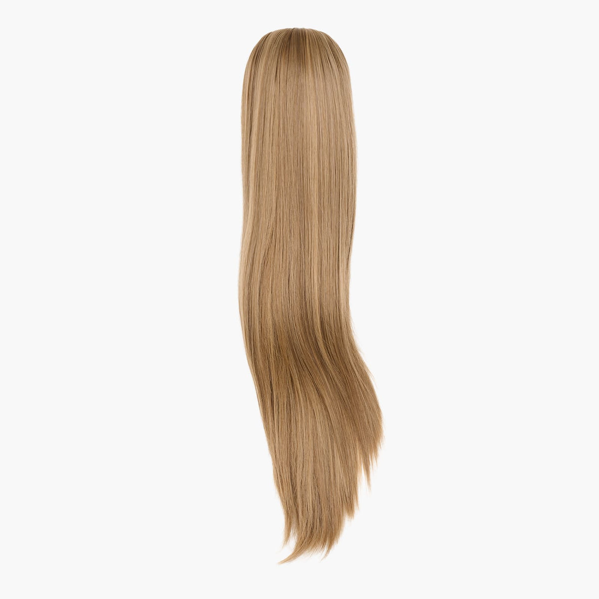 Stranded Long Straight Clip-in Ponytail in Pansy (#10/12)
