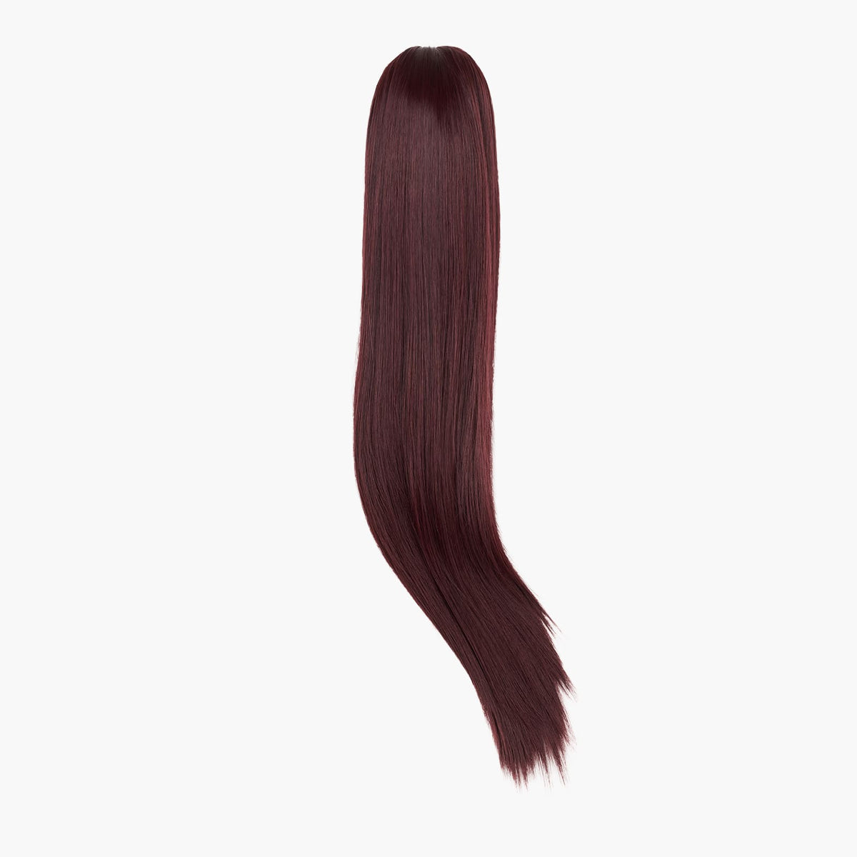 Stranded Long Straight Clip-in Ponytail in Plum Blossom (#99J)