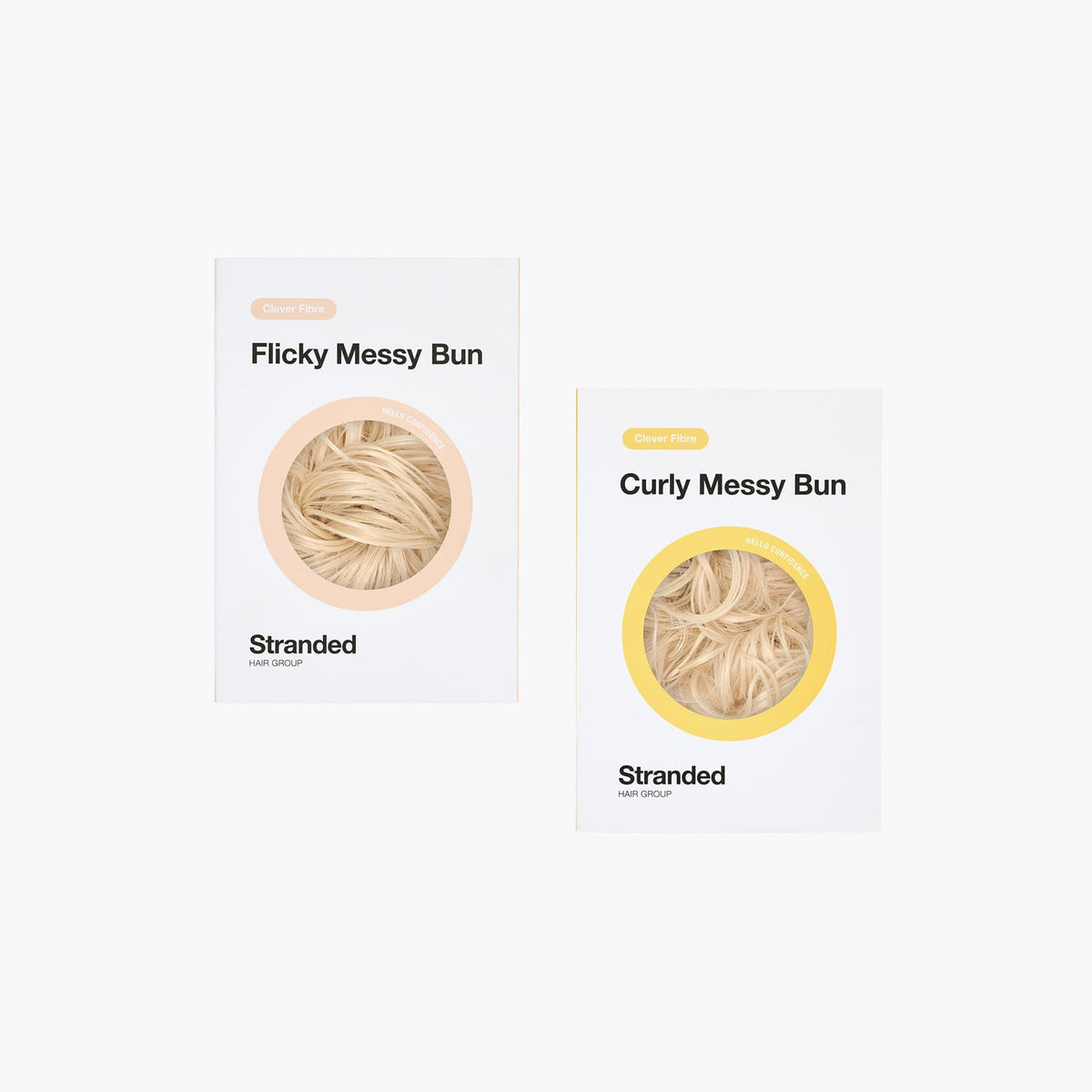 Polar Star Stranded Bun Duo Curly & Flicky Scrunchie