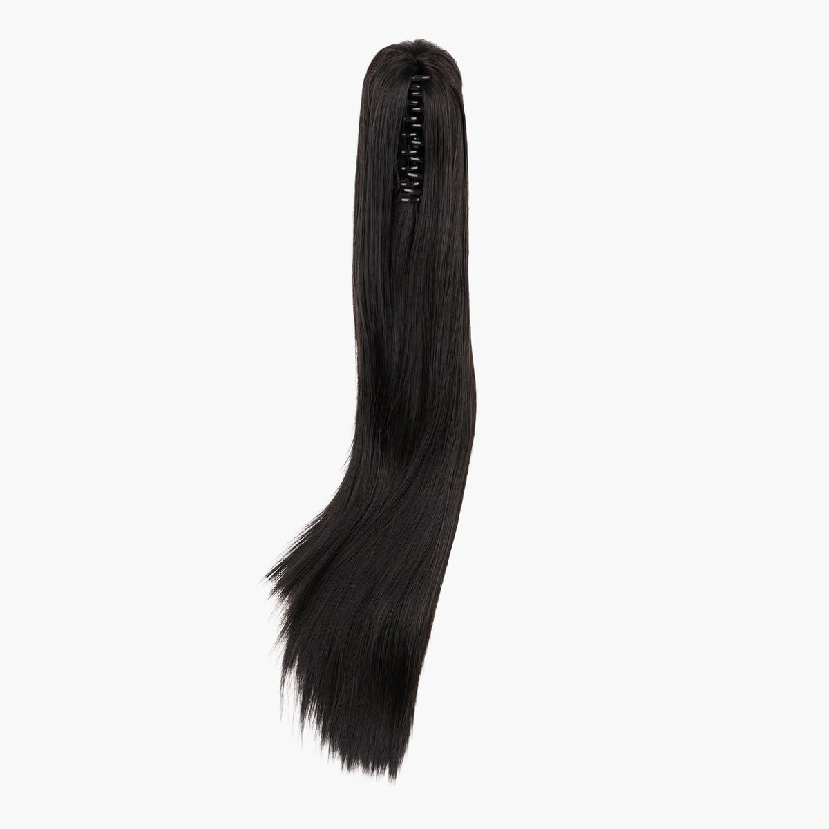 Queen of the Night Stranded Long Straight Clip-in Ponytail