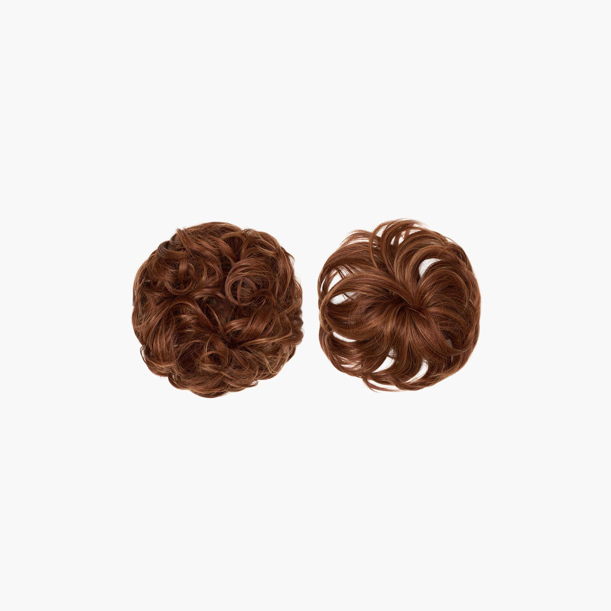 Stranded Bun Duo - Curly & Flicky Styles in Sunrose (#33/30)